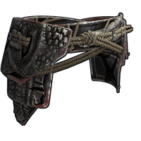Black Alligator Kilt