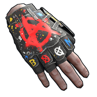 Bombing Roadsign Gloves