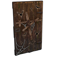 Halloween Wooden Door