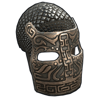 Bronze War Mask