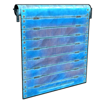 Ice Garage Door