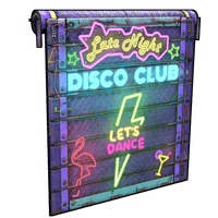 Dance Club Garage Door