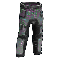 White Holographic Pants