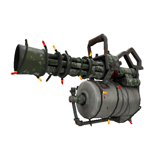 Festivized Smissmas Camo Minigun (Well-Worn)