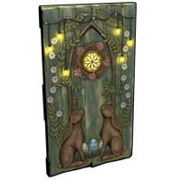Wooden Rabbit Door