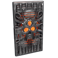 The Fiend Metal Door
