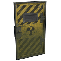 Radioactive Armored Door