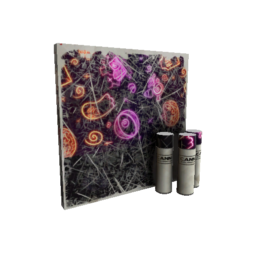 Strange Neon-ween War Paint (Well-Worn)