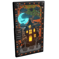 Halloween House Door