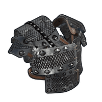 Spiked Metal Vest