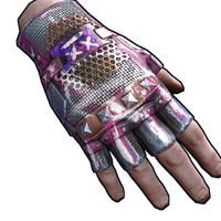 Apocalyptic Knight Leather Gloves