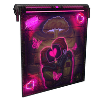 Atomic Ever After Garage Door