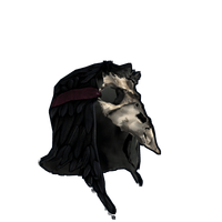 Raven Deer Skull Mask