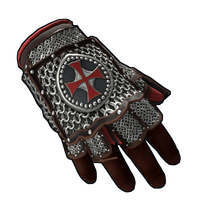 Knights Templar Roadsign Gloves