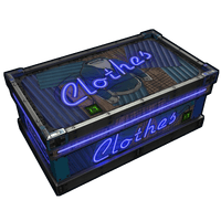 Neon Clothes Storage