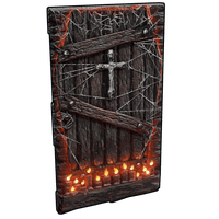 Coffin Wooden Door