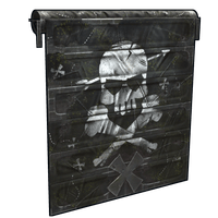 Pirate Garage Door