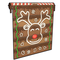 Tasty Christmas Garage Door