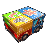 Stickered Toy Car