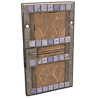 Adobe Decorative Door