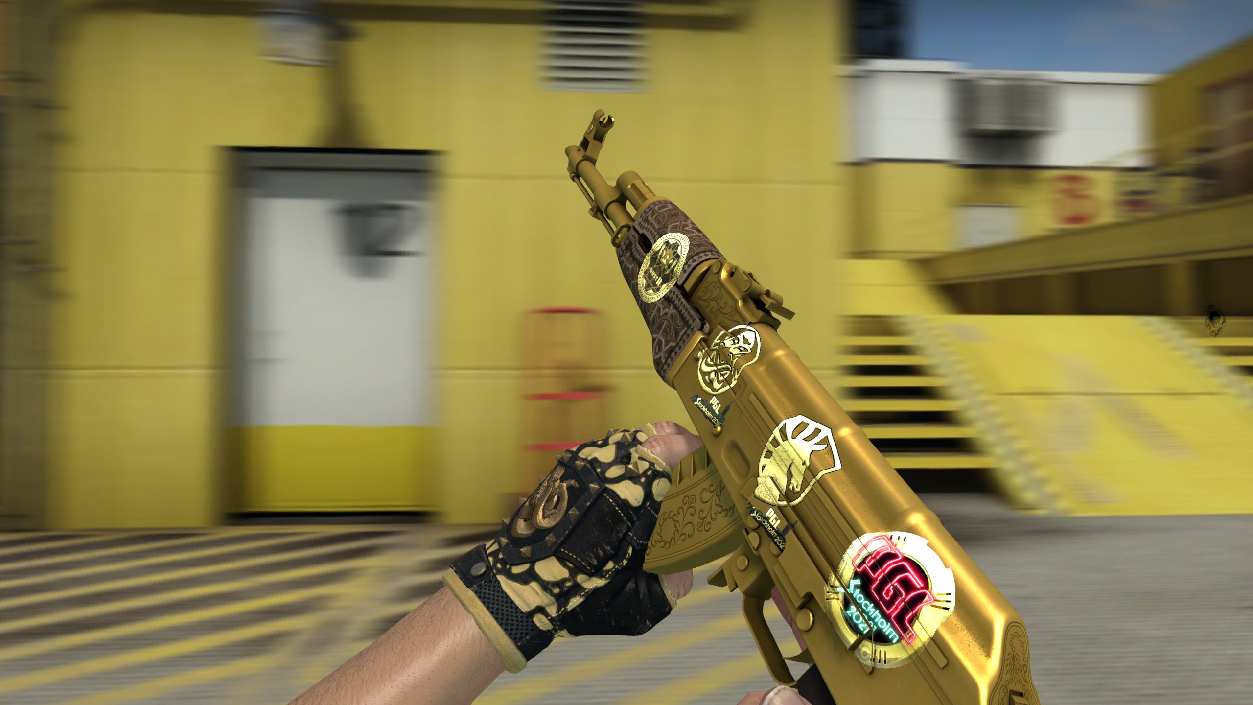 AK-47 | Gold Arabesque (Souvenir)